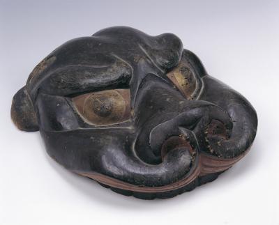 木造獅子頭 附 納箱 [朝倉八幡宮] - 山口市ウェブサイト