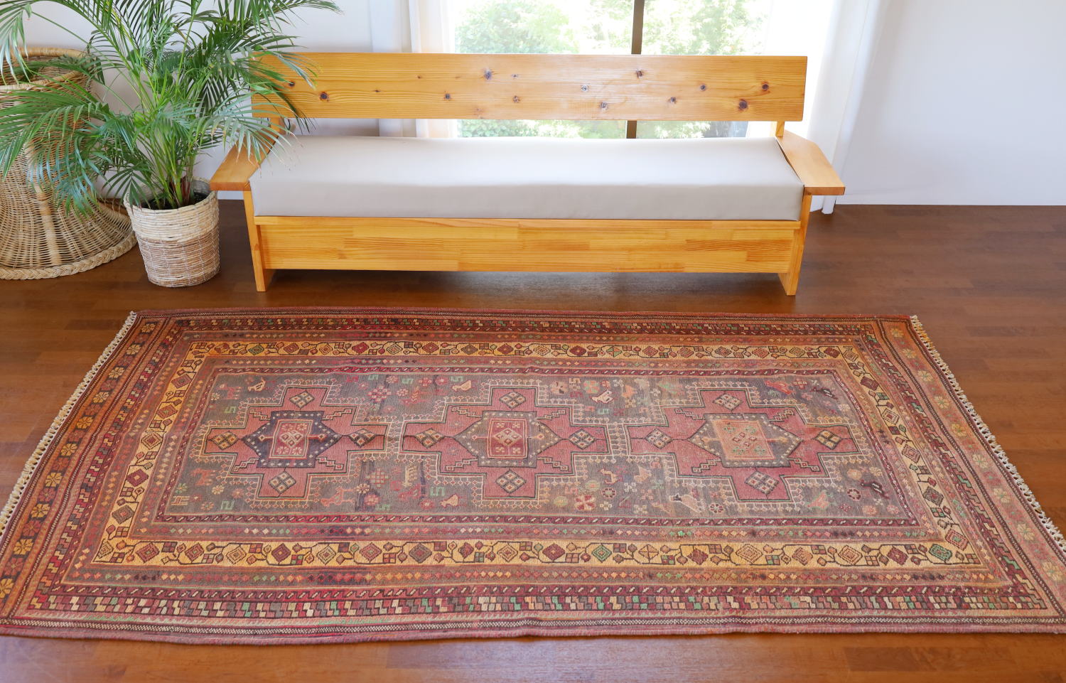 オールドスマックキリム リビングサイズ イラン・アゼルバイジャン地方