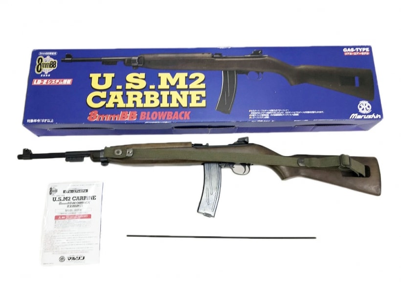 マルシン] U.S M2カービン 8mm ガスブローバック スリング付 (中古)の