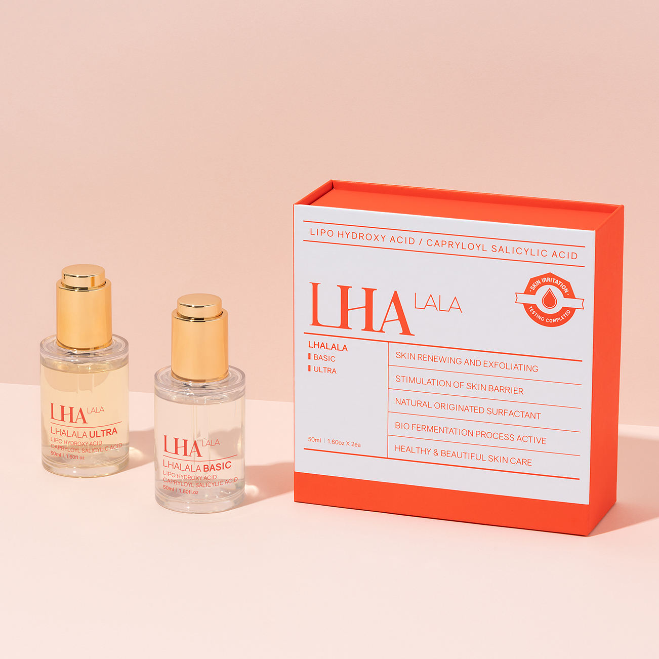 LHA LALA Peel Set Basic & Ultraララピール 第4世代 低刺激