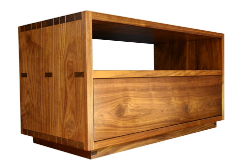 無垢の小さめテレビ台｜テレビボード｜家具工房 BritCraft