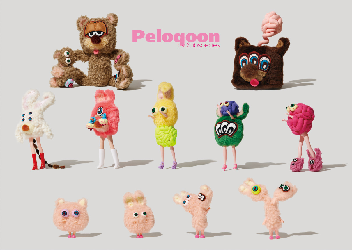 btf 森川まどか展「Peloqoon by Subspecies」（ペロクーンのサブスピ）