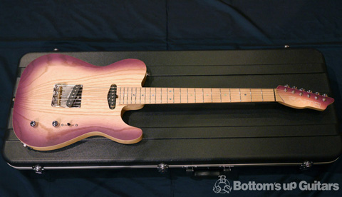 SAITO GUITARS S-622TLC Ash/Maple - Hydrangea - 齋藤楽器工房 製品