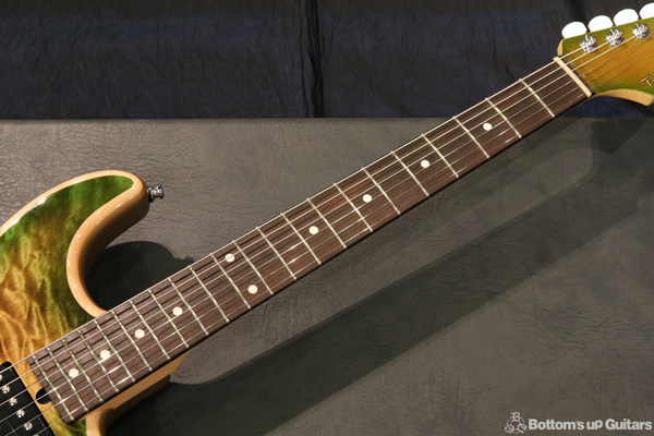 T's Guitars ST-22/25 Custom フルサイズのストラトボディ ＆ ヘッド