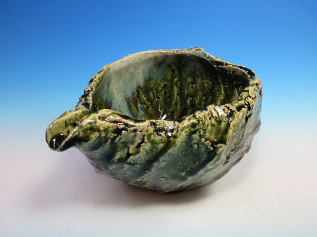 絵唐津片口注器｜作家名：中川 自然坊｜文錦堂 | 文錦堂