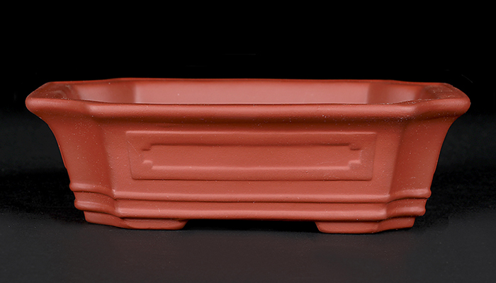 山*己様 阿曼陀室 紫泥 盆栽鉢 山*己様 阿曼