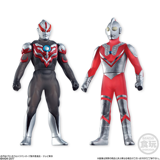 ソフビヒーローVSウルトラマン対決セット ウルトラマンオーブ激闘編