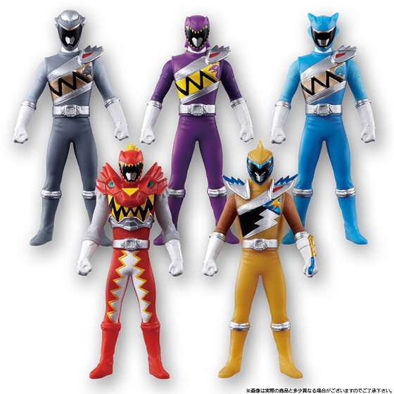 ソフビヒーロー獣電戦隊キョウリュウジャー2｜発売日：2013年9月10日