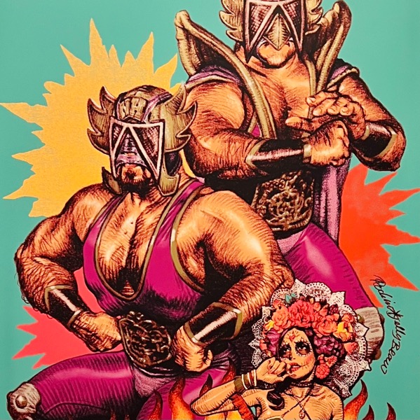 NEIGBORHOOD x EROSTIKA Screen Print Poster & Frame (EROSTIKA