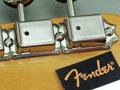 FENDER USA テレキャスター ペグ マイナスビス ニッケル 8個セット