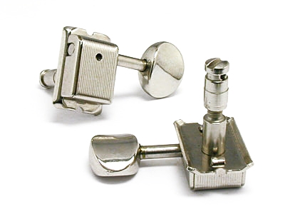 ゴトー ビンテージタイプ メタルノブペグ マグナムロック 6連 ニッケル