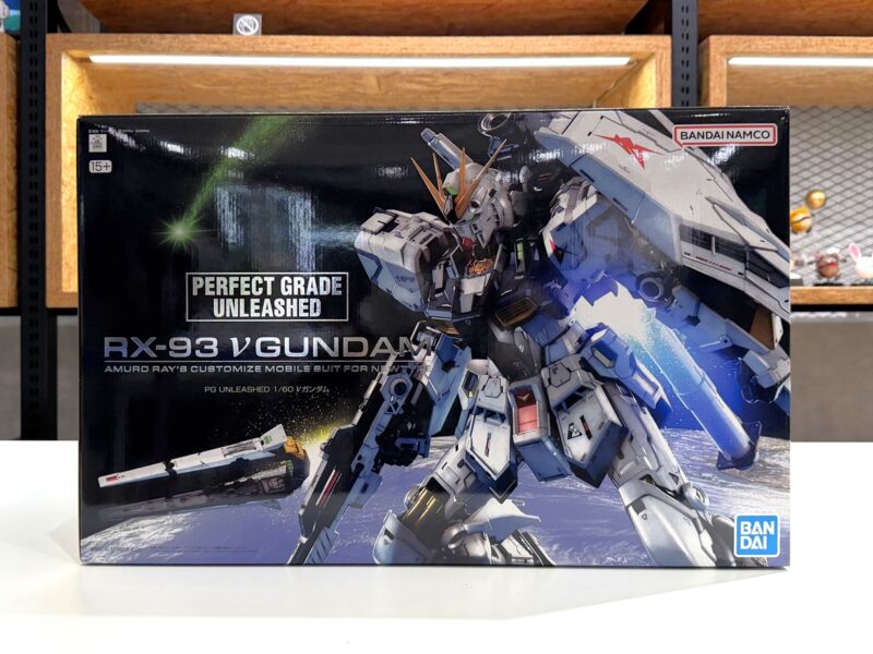 制作レポート＃35-1】PG UNLEASHED 1/60 νガンダム & PG UNLEASHED 1