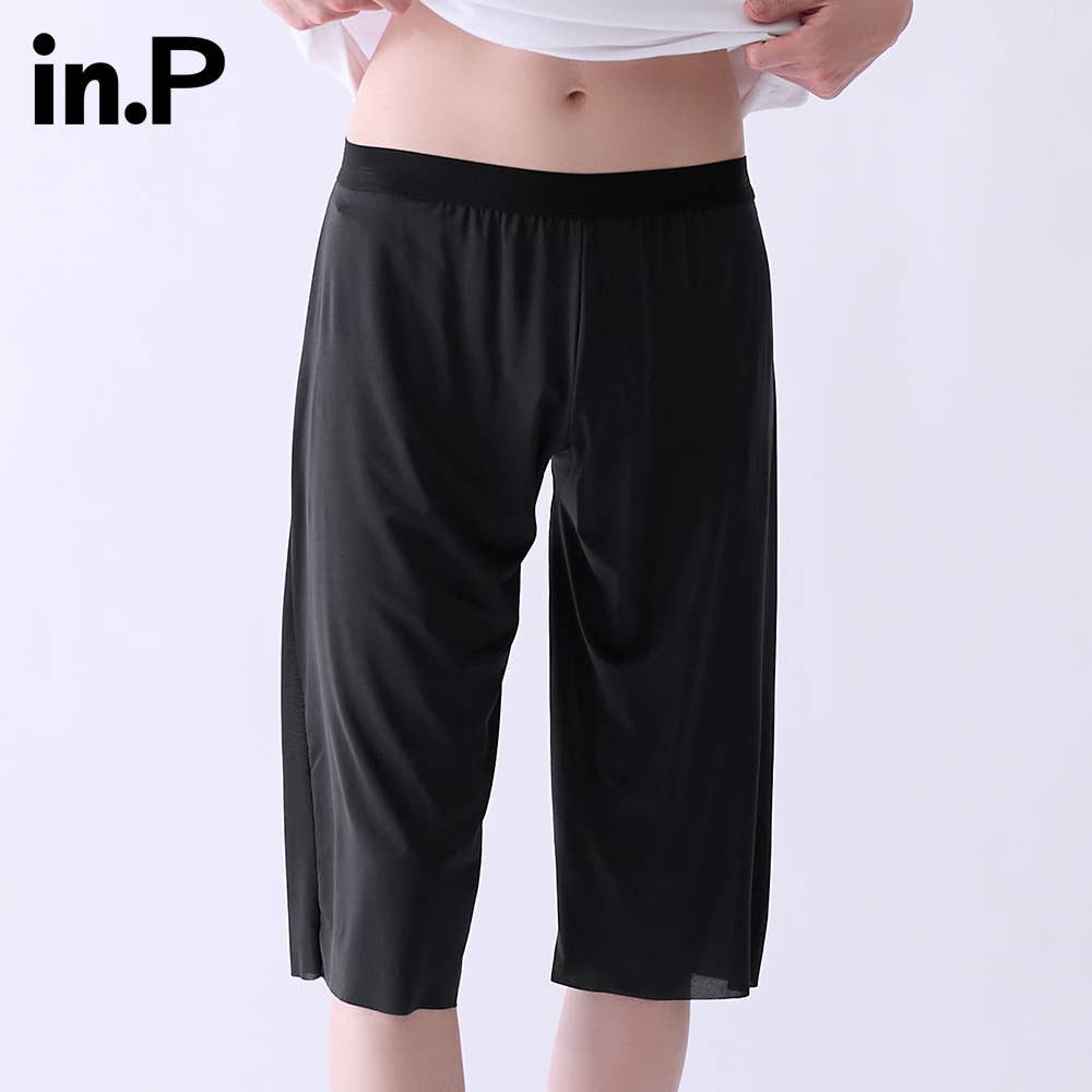 in.P】ペチパンツ（ステテコ）（ひざ下丈）（前とじ）【SALE】 INP006A