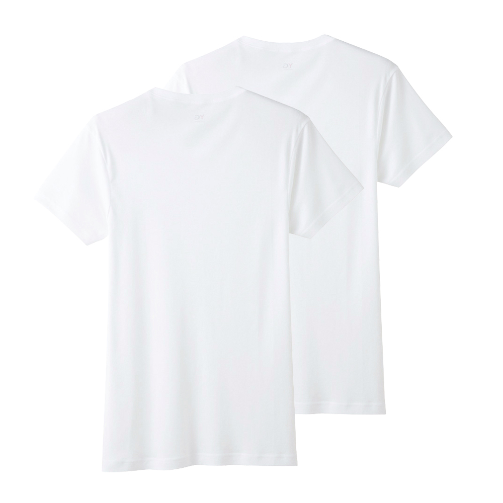 DRY＆DEO】クルーネックTシャツ（2枚組）【SALE】 YV0113B :メンズ