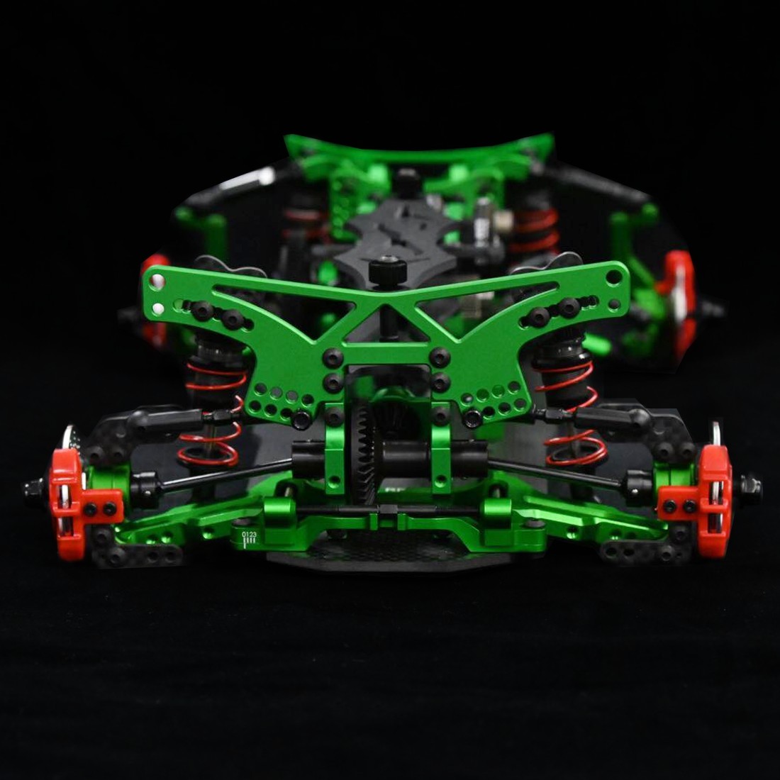 D-Like - RE-R Hybrid Zero Drift Chassis Pre-Assembled - (Matte