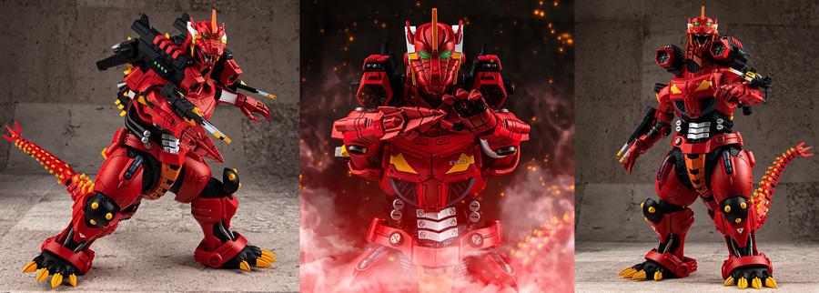 EVA GLOBALから『ゴジラ対エヴァンゲリオン 3式機龍エヴァ2号機カラー