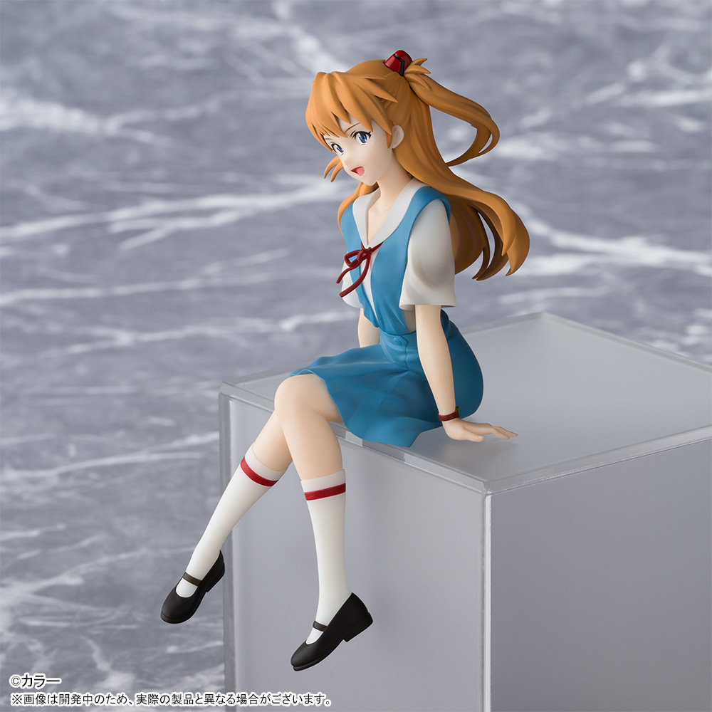 エヴァンゲリオンシリーズから「アスカ」の“ちょこのせ”フィギュアが登場！