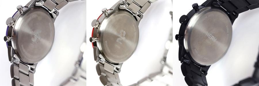 エヴァストアより、クロノグラフタイプの腕時計（3種）が登場！！