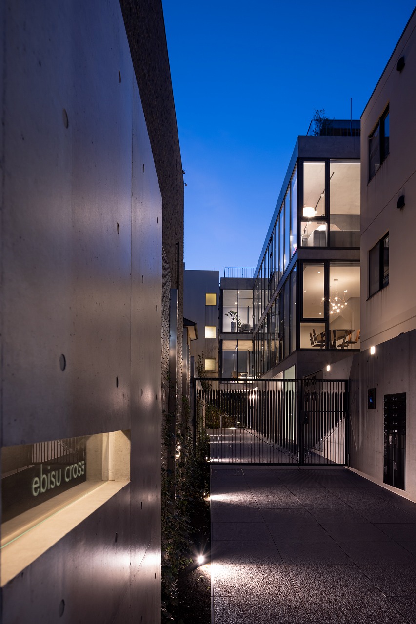恵比寿クロス | 集合住宅 | 事例紹介 | 一級建築士事務所 d/dt Arch.