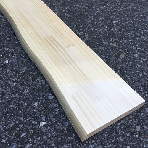 ラジアタパイン耳付棚板 jutec ラジアタパイン集成板材 約300x150x18mm