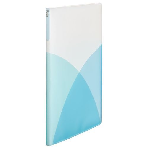 クリアファイル A4縦 20ポケット Pasty 98-404 プラス クリアブック