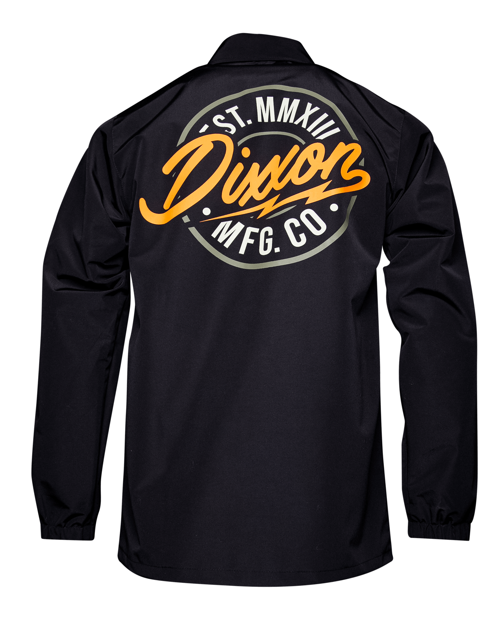 Dixxon Orange & Gold MFG Jacket - Black | Shop Now at Dixxon