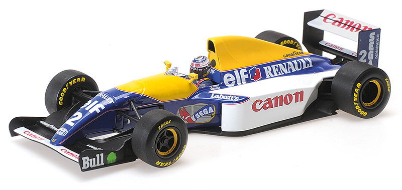 Minichamps 1-18 Prost 1993 Williams FW15C diecast model car review