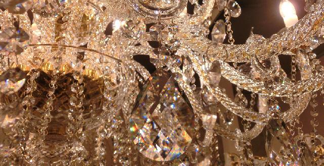 fu-collection】 2台セット クリスタルシャンデリア 2レイヤー 24灯