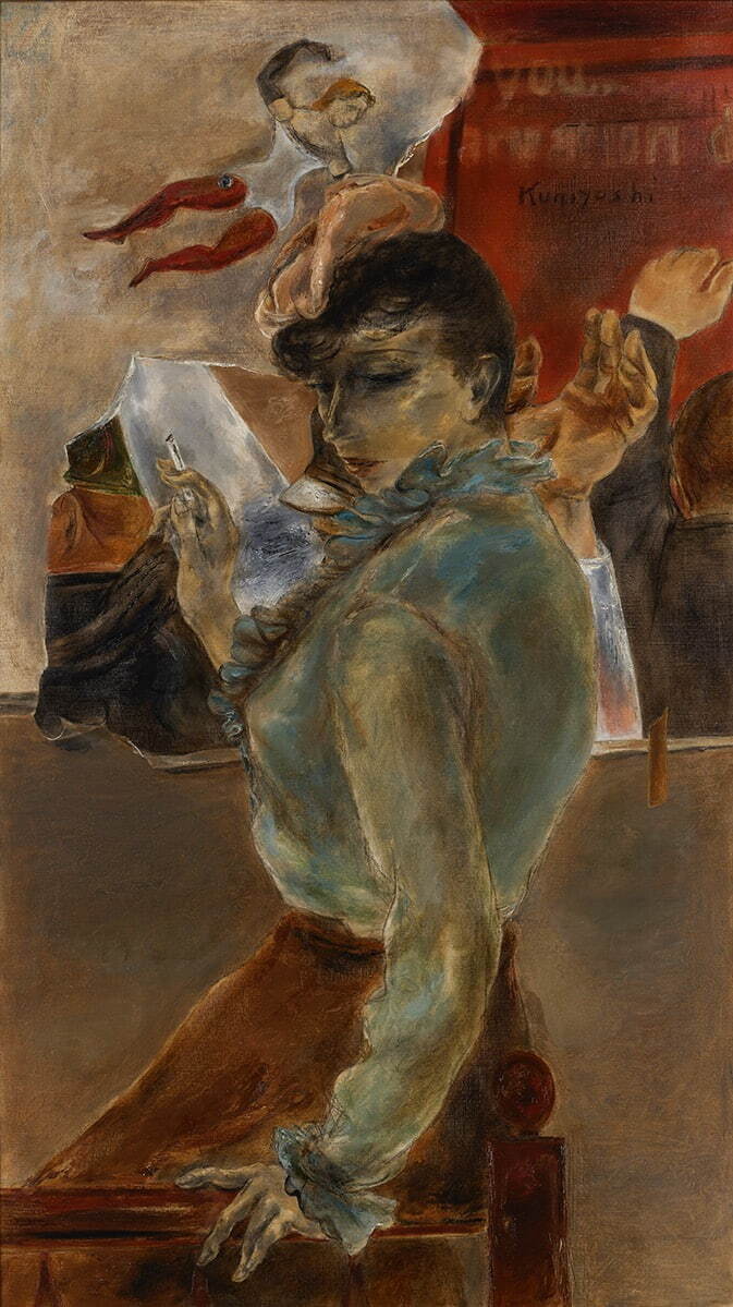 画家・藤田嗣治と国吉康雄の展覧会が兵庫県立美術館で - “乳白色の下地