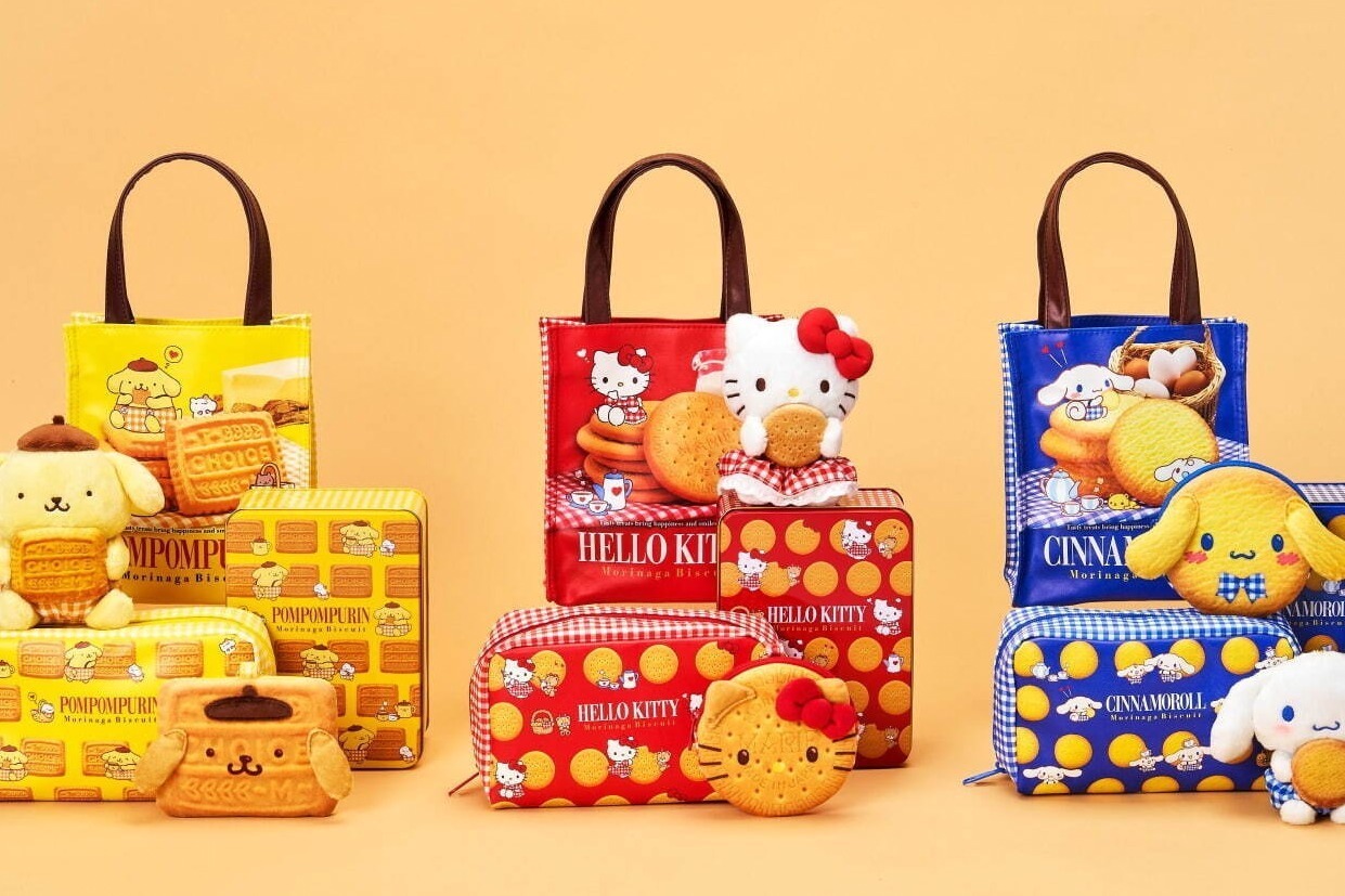 サンリオキャラクターズ×森永ビスケット“こんがりクッキー”風ハロー