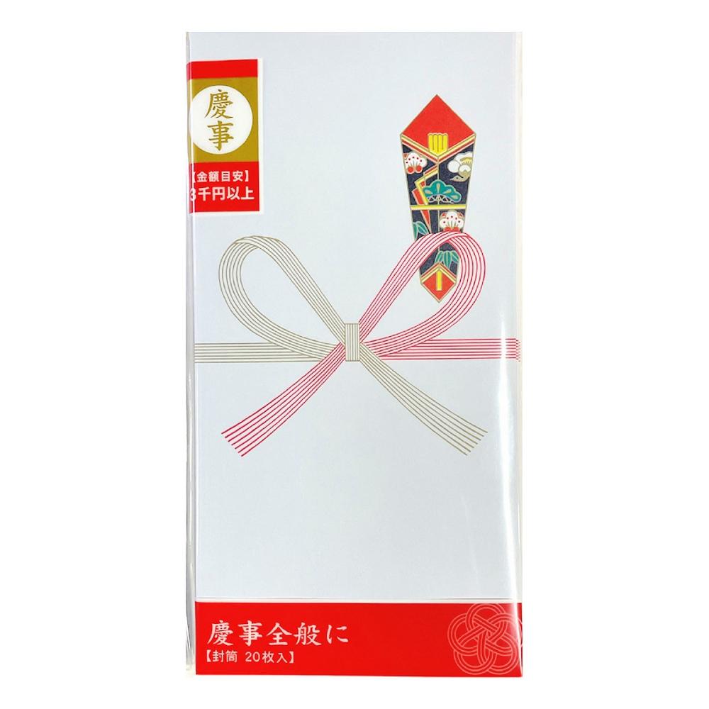 モーノクラフト 祝のし袋 略式多当 無地10枚入り SMC－310 の