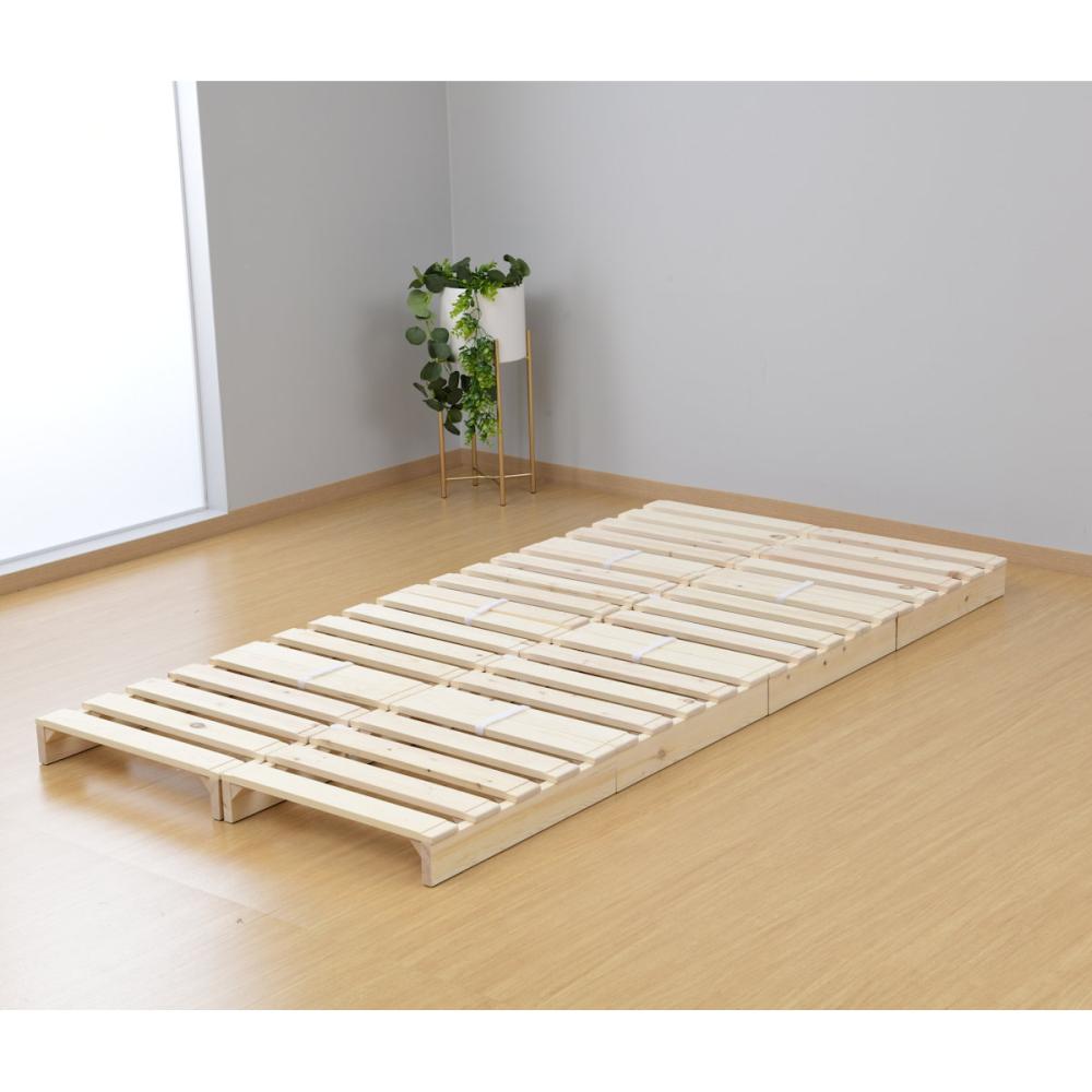 山善（YAMAZEN） 木製パレットベッド 8枚組 シングル WPB