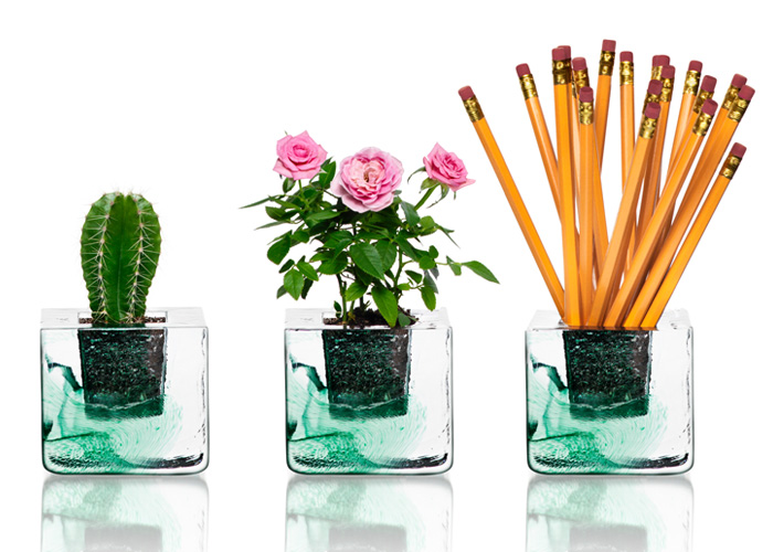 コスタ ボダ BRICK キャンドルホルダー ブラック キャンドルホルダー