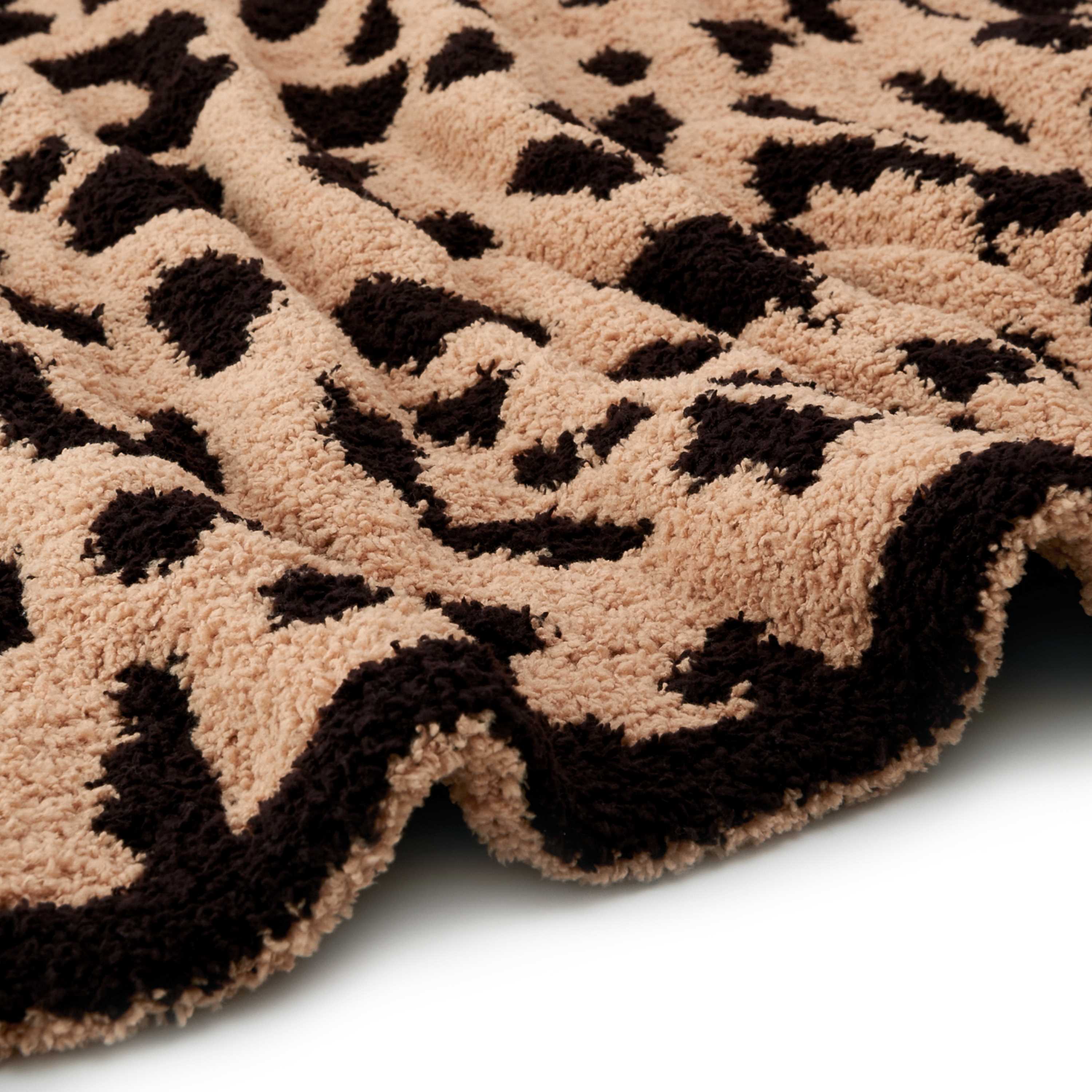 HALF BLANKET / ANIMAL(85×110cm leopard): BLANKET | kashwere Japan