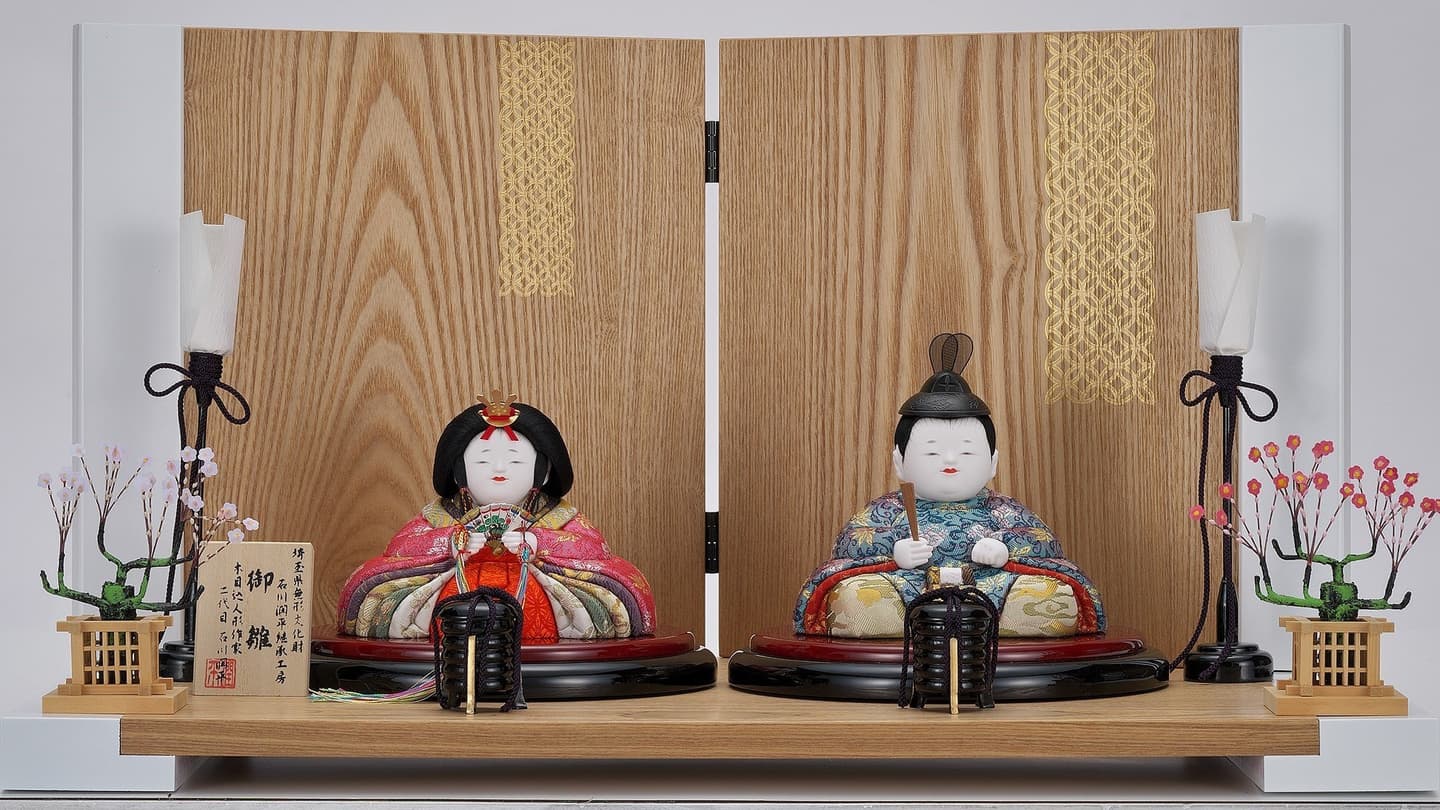 石川潤平 雛人形 木目込み人形 人形の金魚屋