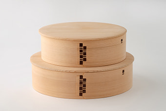 おひつ5合浅│大館曲げわっぱの老舗栗久