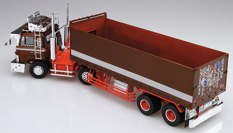 1/32 バリューデコトラ シリーズ 鉄屑のステージ (平箱トレーラー