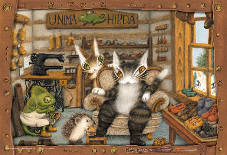 YAM-03-924 わちふぃーるど ウニマとヒルダの靴屋 300ピース やのまん