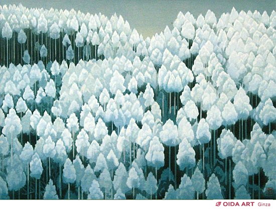 東山魁夷 京洛春秋・北山初雪 | 絵画など美術品の販売と買取 | 東京