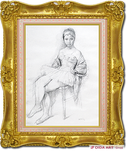 小磯良平 踊り子 | 絵画など美術品の販売と買取 | 東京・銀座 おいだ美術