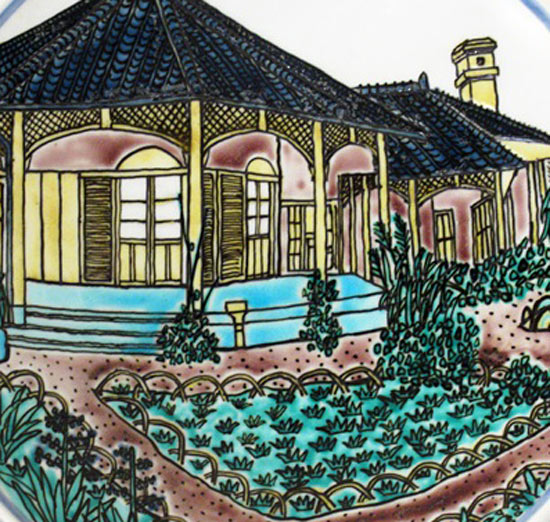 山下清 グラバー邸 | 絵画など美術品の販売と買取 | 東京・銀座 おいだ美術