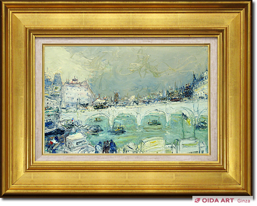 ジャン・フサロ パリ・セーヌ川 | 絵画など美術品の販売と買取 | 東京