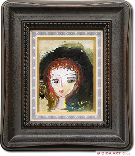 織田広喜 少女 | 絵画など美術品の販売と買取 | 東京・銀座 おいだ美術