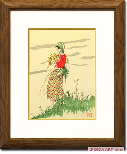 宵待草（美人画・A2サイズ） 宵待草（美人画・A2サイズ） 竹久夢二