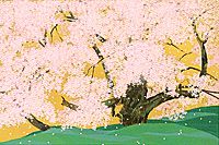 長谷川潔 コップに挿した野花(秋) | 絵画など美術品の販売と買取