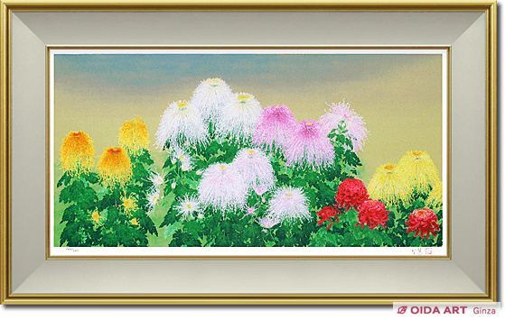 森田りえ子 秋蒼穹 | 絵画など美術品の販売と買取 | 東京・銀座 おいだ美術