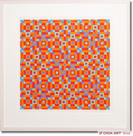 オノサトトシノブ silk-11 | 絵画など美術品の販売と買取 | 東京・銀座