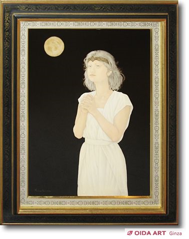 栗原喜依子 祈り | 絵画など美術品の販売と買取 | 東京・銀座 おいだ美術