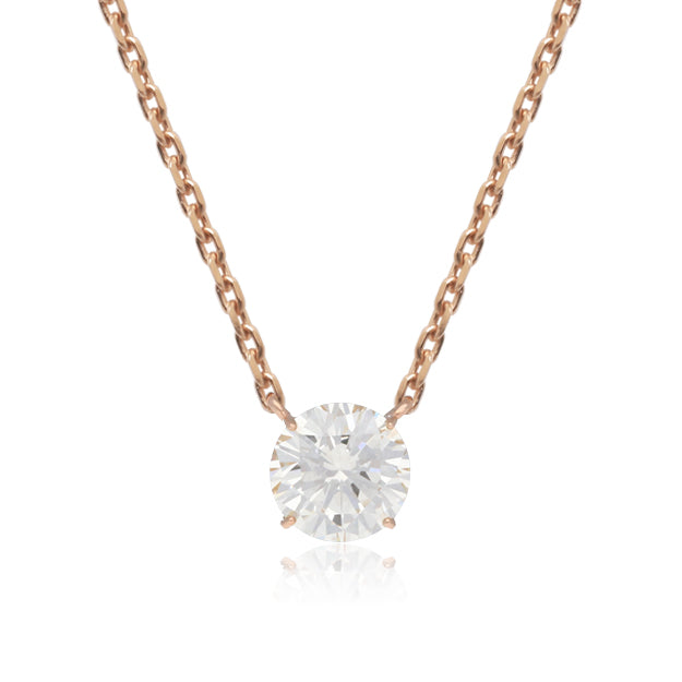 K18/Pt「0.4ctルピナス」ネックレス｜【オレフィーチェ】Orefice