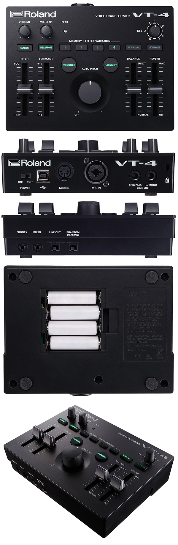 アウトレット特価品】ROLAND-AIRA VT-4 Voice Transformer